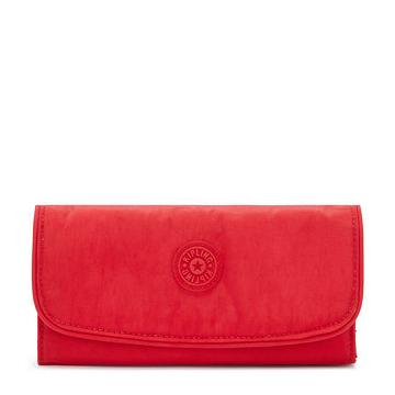 Kipling Money Land Snap Wallets Red Rouge | CA 1790WN